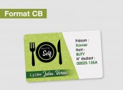 Carte d'identification laminé