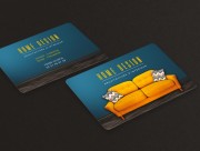 Cartes publicitaires mates