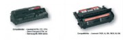 Cartouches compatibles laser Lexmark