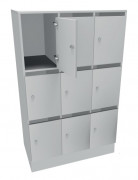 Casier de rangement pour espaces de travail - 3 à 12 casiers