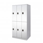 Casier triple à 6 portes