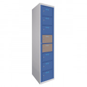 Casier vestiaire visitable 8 portes