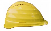 Casque de chantier avec Calotte déformable