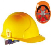 Casque de chantier en polyéthylène 