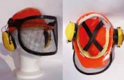 Casque forestier