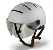 Casque vélo à visière 