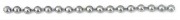 Chaîne boule acier nickelé - Ø. : 2.4 et 3.2 mm - Résistance : 9 et 13 kg