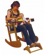 Chaise bascule pour allaiter