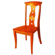 Chaise bois exotique pour restaurant