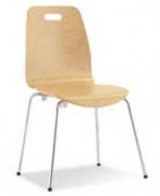 Chaise café en hêtre