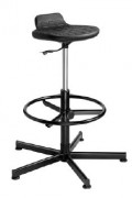 Chaise d'atelier assis debout repose pieds