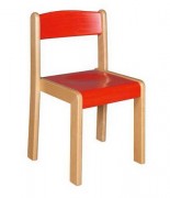 Chaise d'écolier empilable Taille 0 à 6
