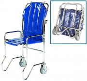 Chaise d'évacuation pliable 2 roues