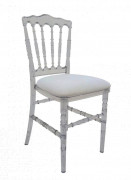 Chaise de réception transparente 