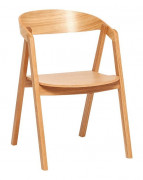 Chaise de restaurant empilable en bois hêtre