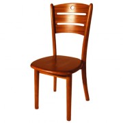 Chaise de restaurant en bois