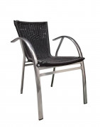 Chaise de terrasse empilable