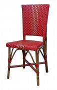 Chaise de terrasse en rotin Hauteur 92 cm 