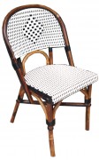 Chaise de terrasse en rotin Hauteur 93 cm 