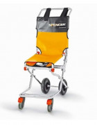 Chaise de transport compacte 4 roues