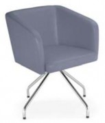Chaise design structure alu 4 Pieds
