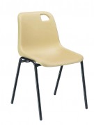 Chaise empilable à coque plastique