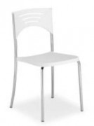 Chaise empilable de café