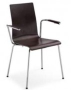 Chaise empilable hêtre