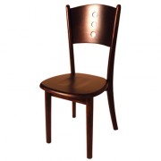 Chaise en bois exotique restaurant