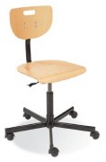 Chaise en bois hêtre teinté