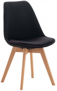 Chaise restaurant en tissu polyester