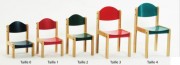 Chaise maternelle bois de hêtre massif