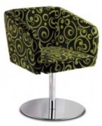 Chaise pied étoile alu
