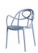 Chaise plastique avec accoudoirs