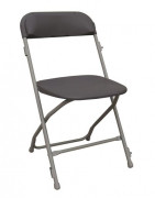 Chaise pliante empilable en polypropylène - Hauteur d'assise 454 cm
