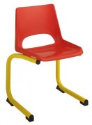 Chaise scolaire coque plastique