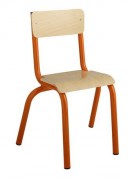 Chaise scolaire structure monobloc T1 à T4