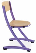 Chaise scolaire bois taille 3 ou 6
