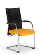Chaise visiteur piètement luge