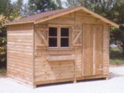 Chalet en bois 3.03 m x 2.03 m 