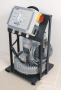 Chargeur matière pneumatique