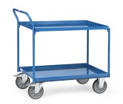 Chariot à 2 plateaux tôles acier