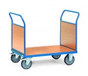 Chariot à 2 ridelles en mélaminé
