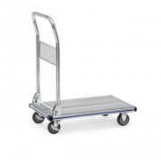 Chariot à dossier pliable en aluminium - Charge de 150 à 200 kg