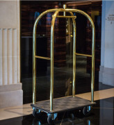 Chariot bagages premium pour hôtel