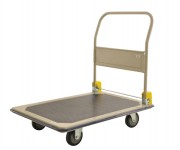 Chariot charge lourde à dossier pliable