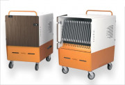 Chariot Connecté de Rechargement et Transport d’ordinateurs portables - L.650 x P.850 x H.1000 mm