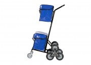 Chariot courrier pour escaliers et marches