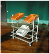 Chariot de distribution de courrier