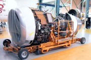 Chariot de manutention moteur d’avion